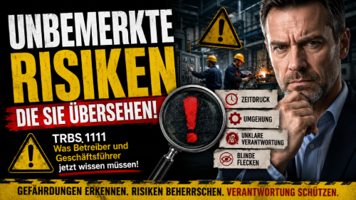 Gefährdungsbeurteilung: Diese versteckten Risiken übersehen die meisten Unternehmen