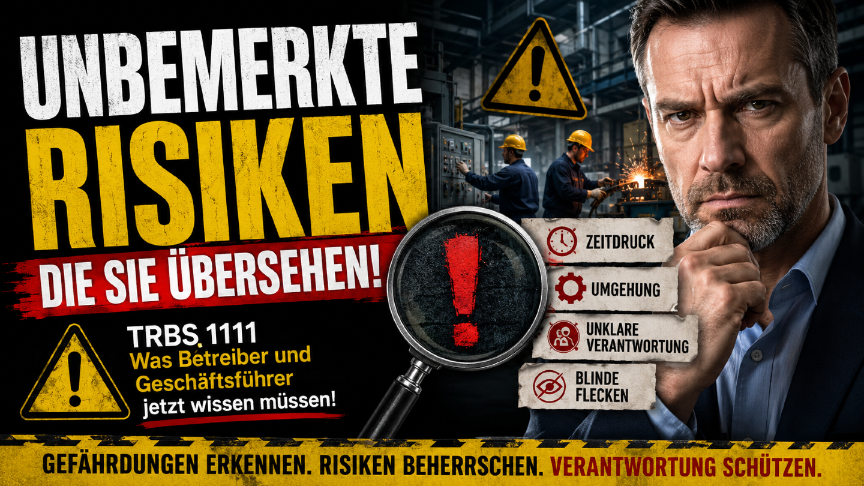Gefährdungsbeurteilung: Diese versteckten Risiken übersehen die meisten Unternehmen