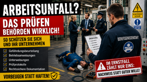 Was Behörden nach einem Arbeitsunfall wirklich prüfen