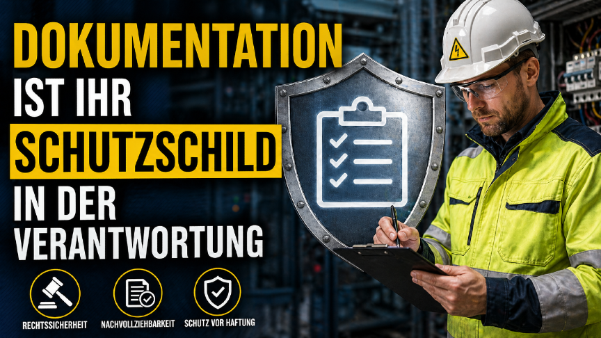 Dokumentation ist Ihr Schutzschild in der Verantwortung