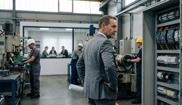 Als Geschäftsführer tragen Sie volle Verantwortung für elektrische Anlagen.