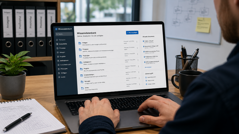 Eine digitale Wissensdatenbank ist heutzutage Standard