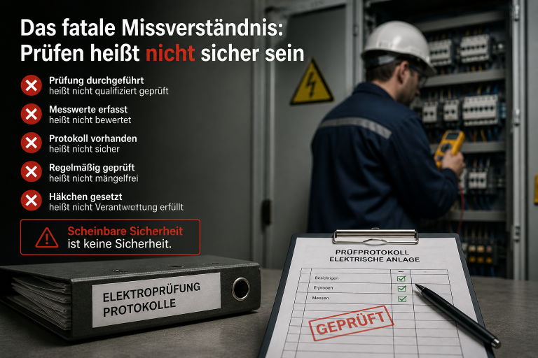 Prüfen heißt nicht sicher sein