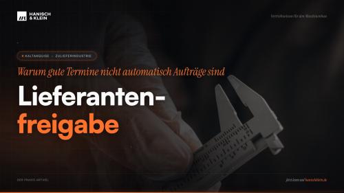 Hand im Handschuh mit Messschieber als Cover zu Selbstauskunft, Audit und Erstmuster