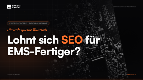 Mehr Website-Besucher, kein einziger neuer Serienkunde: lohnt sich SEO?