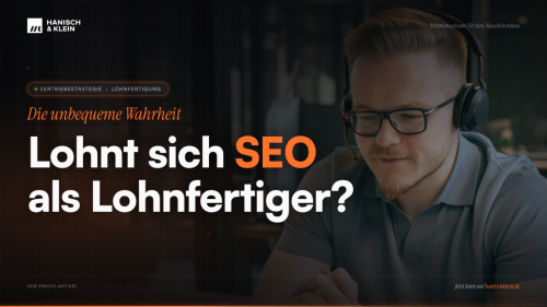 Warum SEO in der Lohnfertigung selten hält, was es verspricht.