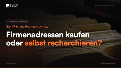 Karteikasten mit Ordnerreitern, Cover zum Artikel Firmenadressen kaufen