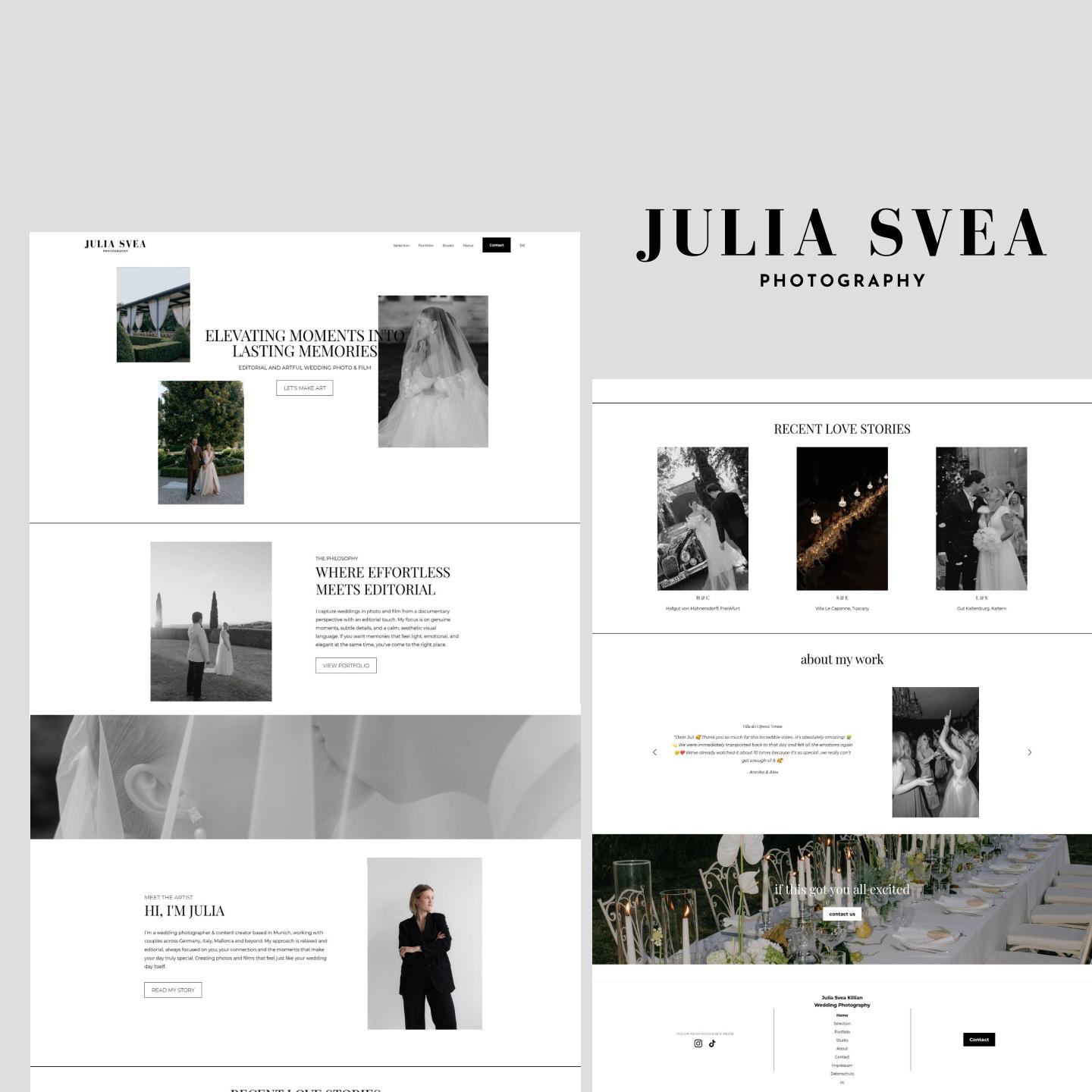 Von kaum Anfragen zu 10+ pro Monat: Hochzeitsfotografie-Website mit 10,71% Conversionrate