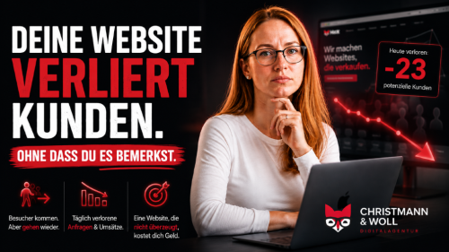 Warum deine Website täglich Kunden verliert 