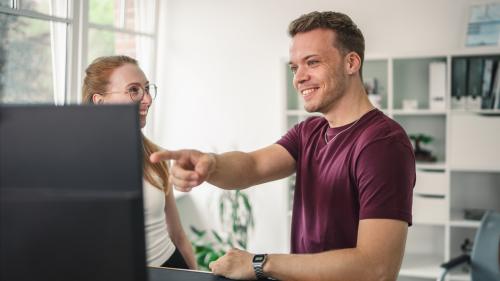 Barrierefreiheit beginnt bei einer klaren Gestaltung und einer einfachen Bedienung.