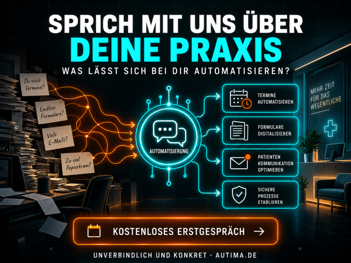 Sprich mit uns über deine Praxis
