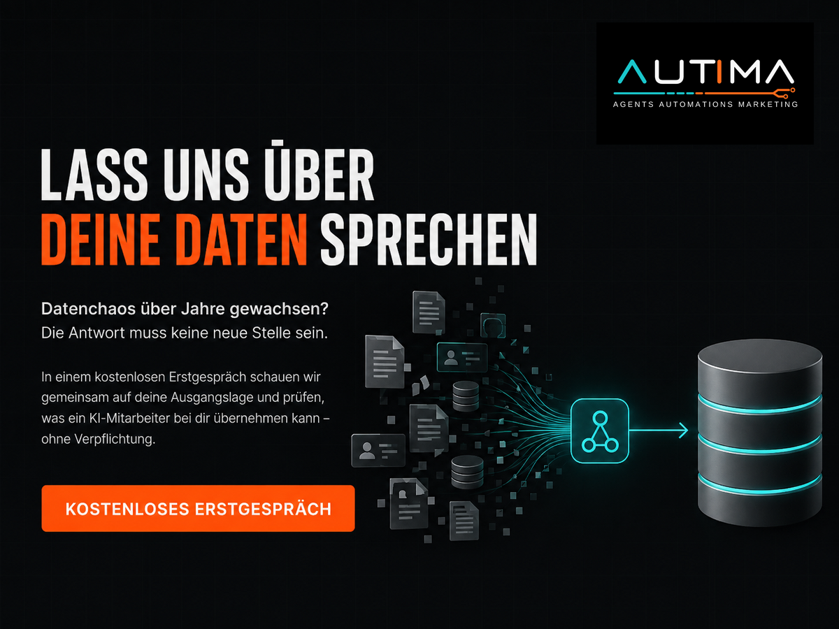 Lass uns über deine Daten sprechen