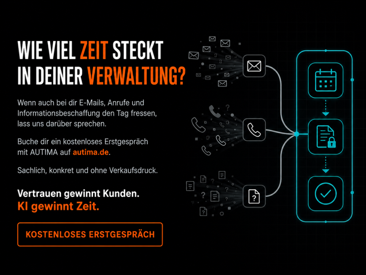 Wie viel Zeit steckt in deiner Verwaltung?