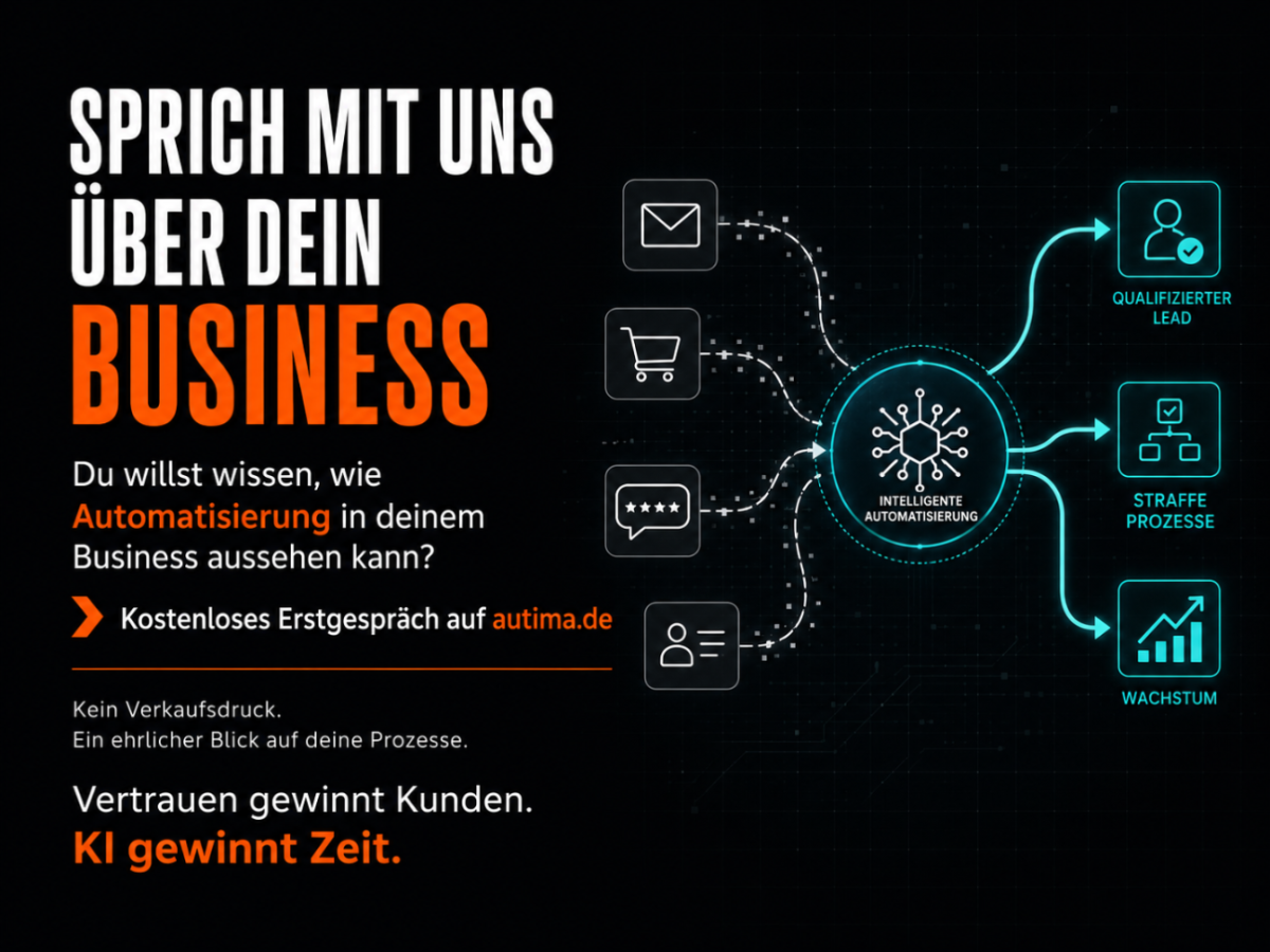 Sprich mit uns über dein Business