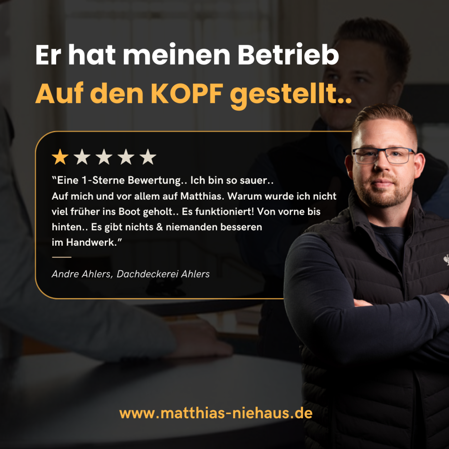 Fallstudie: André Ahlers – vom 70–90-Stunden-Modus zurück zu unter 50 Stunden/Woche