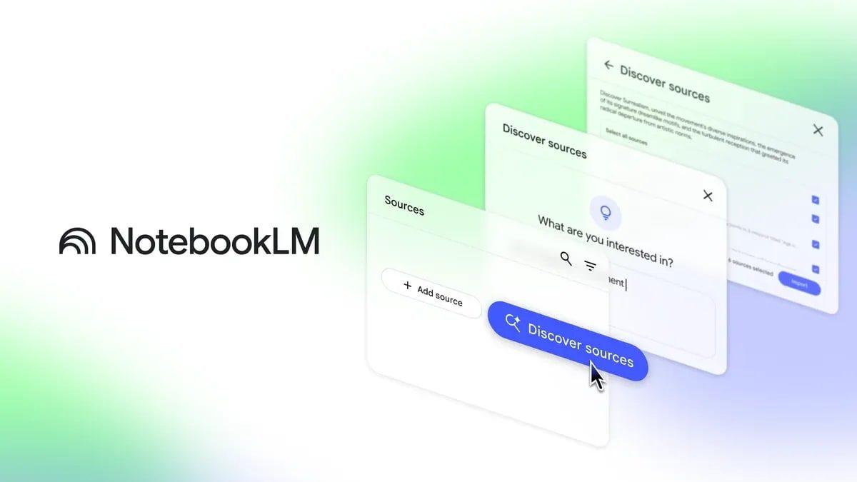 Screenshot von Notebook LM, der Fragen zur Datenschutzkonformität zeigt.
