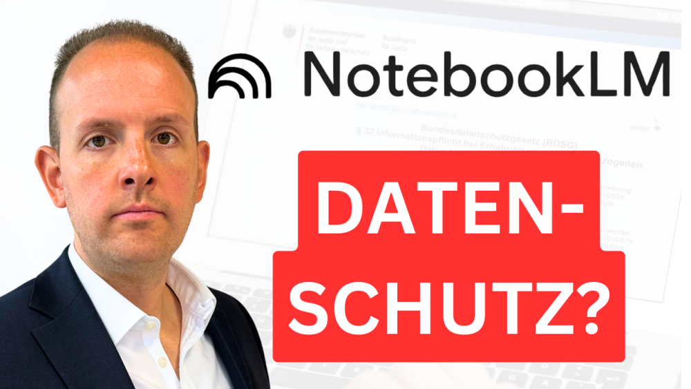 Analysiere Datenschutzaspekte von Notebook LM.