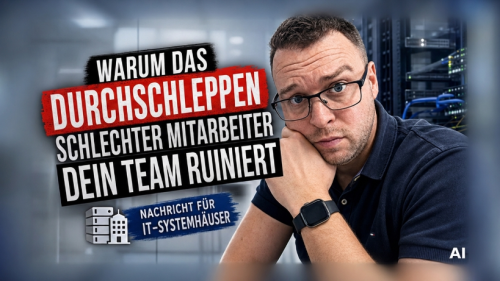Warum das Durchschleppen schlechter Mitarbeiter dein IT-Systemhaus ruiniert