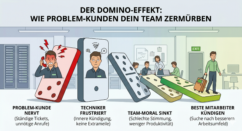 Infografik: Der Domino-Effekt