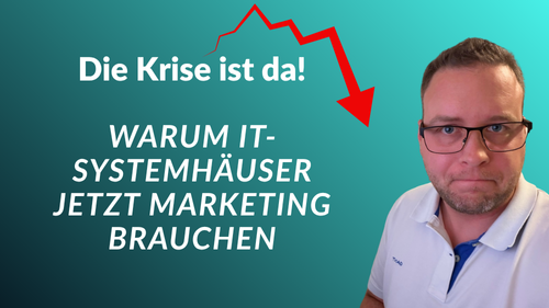 Die Krise in der IT Branche ist angekommen.