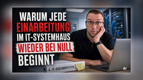 Warum jede Einarbeitung im IT-Systemhaus wieder bei null beginnt