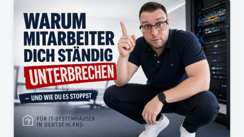 Warum Mitarbeiter dich ständig unterbrechen