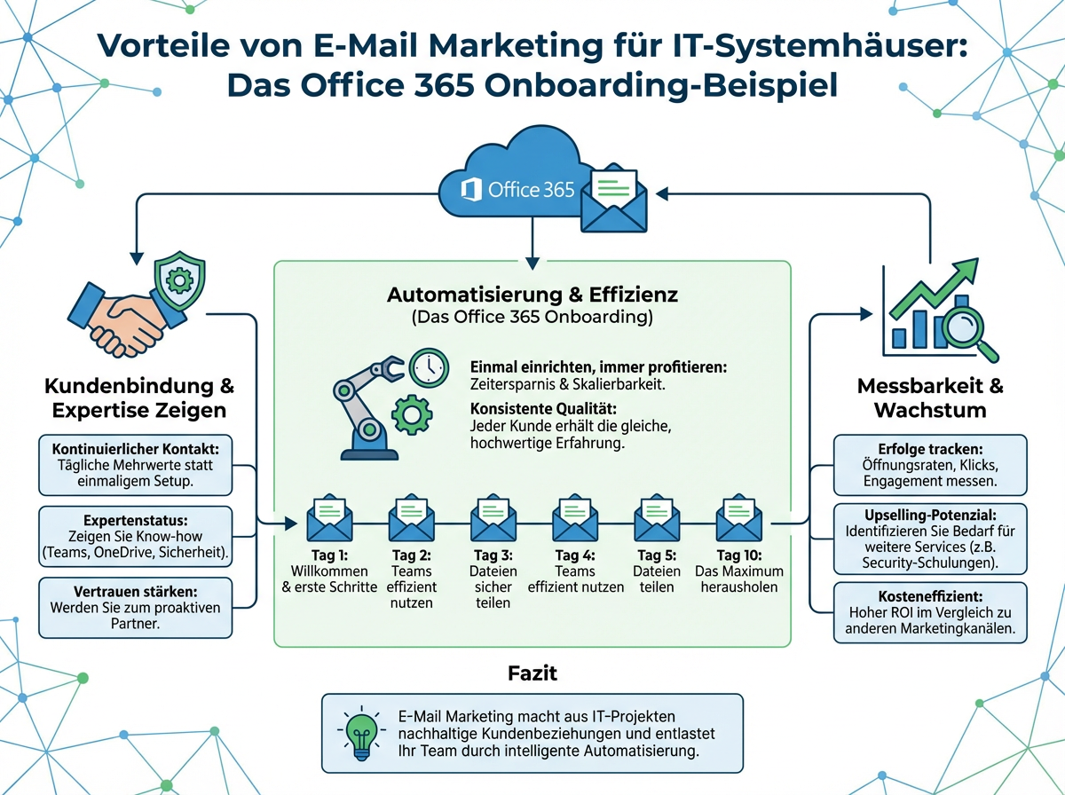 Infografik: E-Mail Marketing für IT-Systemhäuser