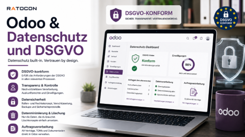 Wie dich Odoo dabei unterstützt, die DSGVO im Alltag umzusetzen