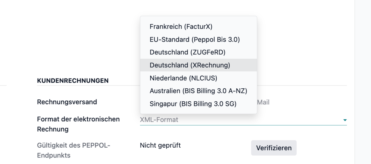 Mit einem Klick aktiviert