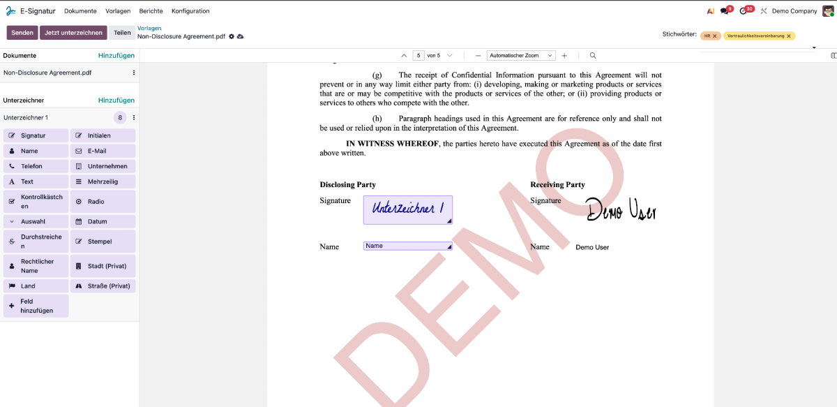 Einfach zu konfigurieren per Drag-and-Drop