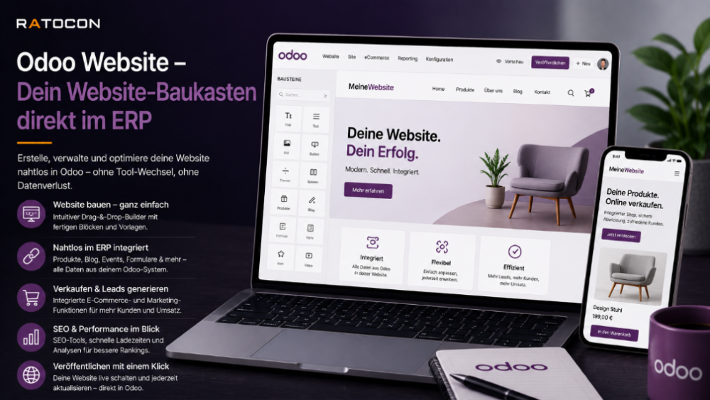Wie du mit Odoo Website moderne Seiten baust