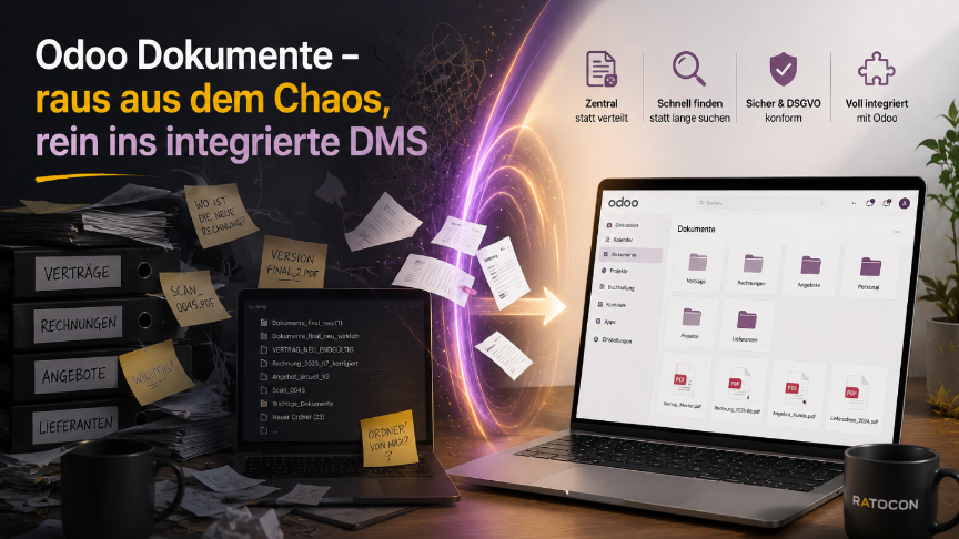 Warum ein zentrales Dokumentenmanagement direkt in Odoo so viel verändert