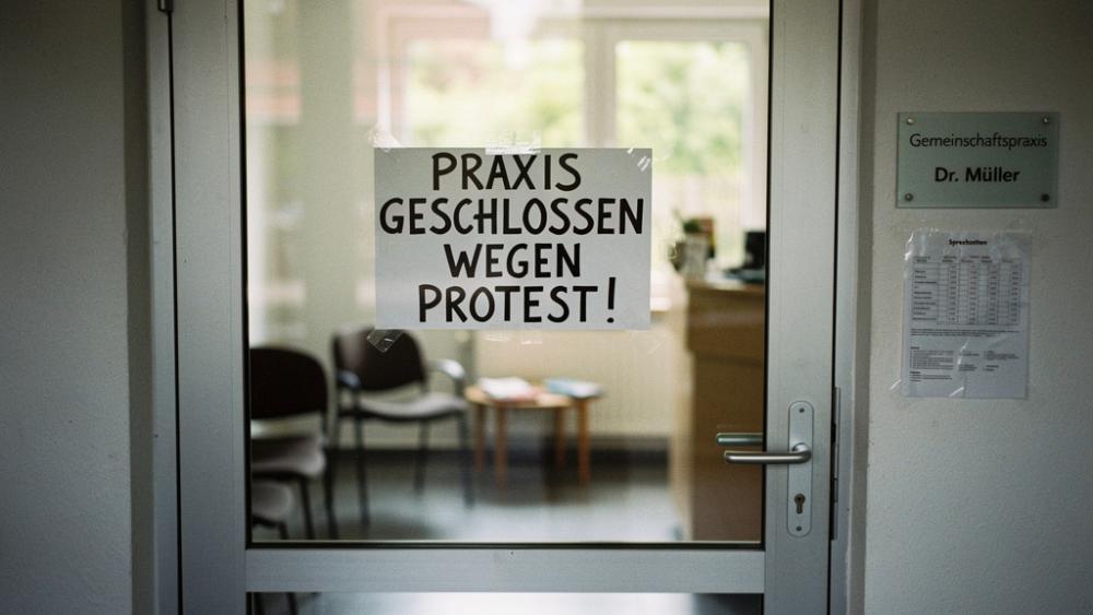 Protesttag 10. Juni – bundesweit bleiben Praxistüren geschlossen