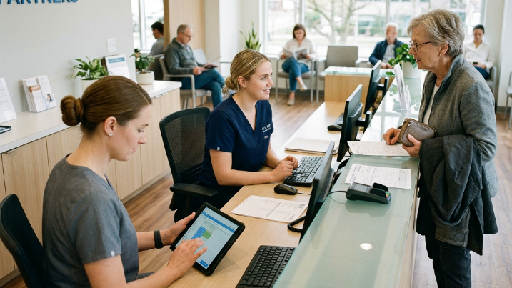 Wenn das Telefon nicht mehr den Takt vorgibt, bleibt Zeit für das, was zählt – die Patienten vor Ort.