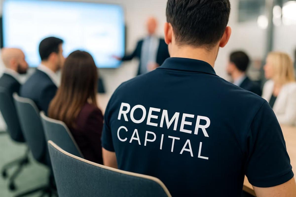 Besprechung zur Unternehmensbewertung für Startups bei Roemer Capital.