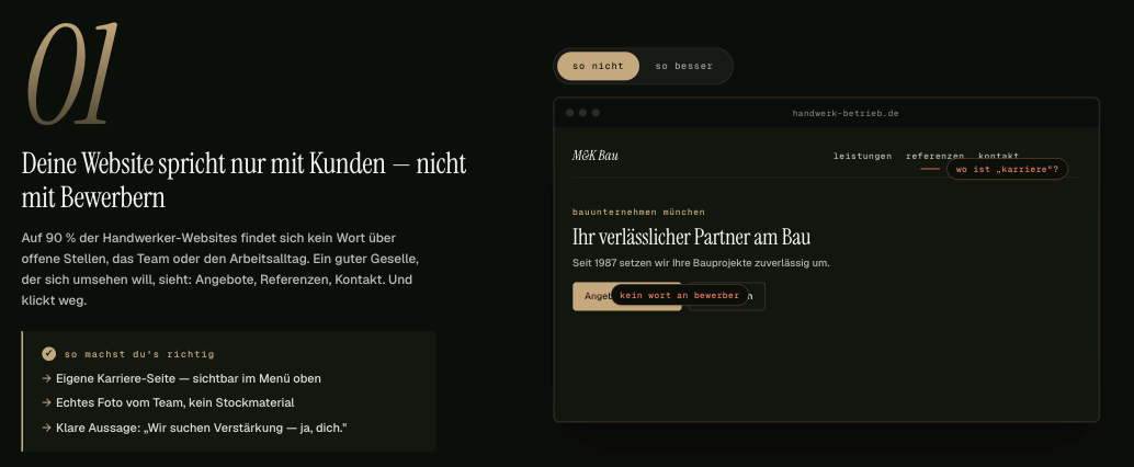 Eine Veranschaulichung, wie wichtig es ist immer den Ton der Zielgruppe zu treffen.