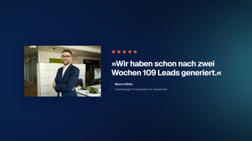 Warum Marco Köhler wieder Online-Marketing vertraut