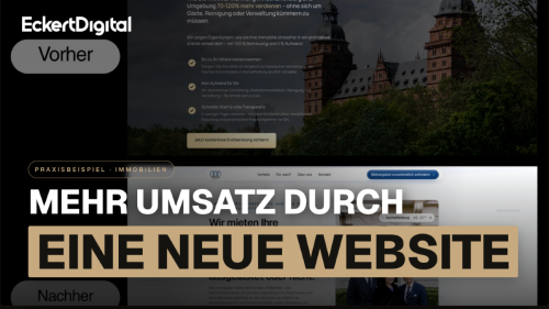 Mehr Umsatz durch eine neue Webseite
