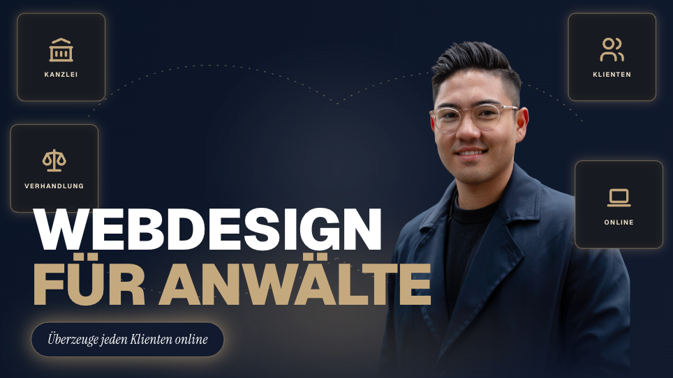 Ein Anwalt präsentiert die Bedeutung von Webdesign für Anwälte.