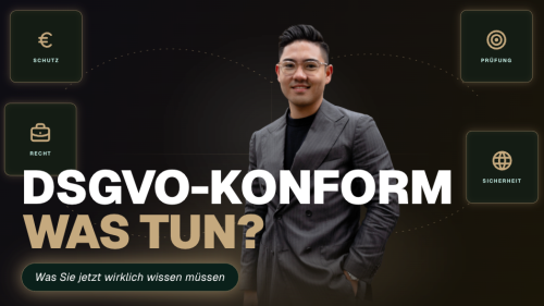 Website nicht DSGVO-konform, was tun?