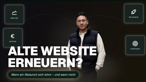 Alte Website erneuern? Ja oder nein? 