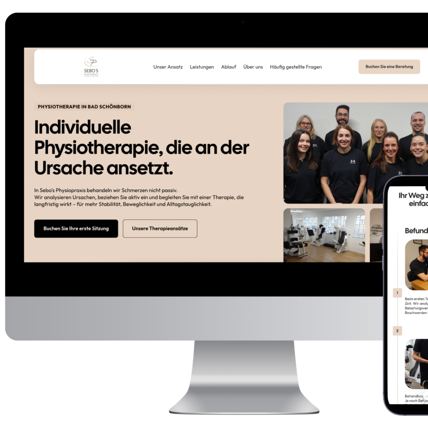 Von Baukasten-Website zu 80+ Patientenanfragen in 3 Monaten – und ein 2. Standort