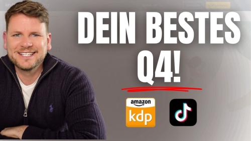  Mein Fahrplan für ein extrem starkes KDP Q4!