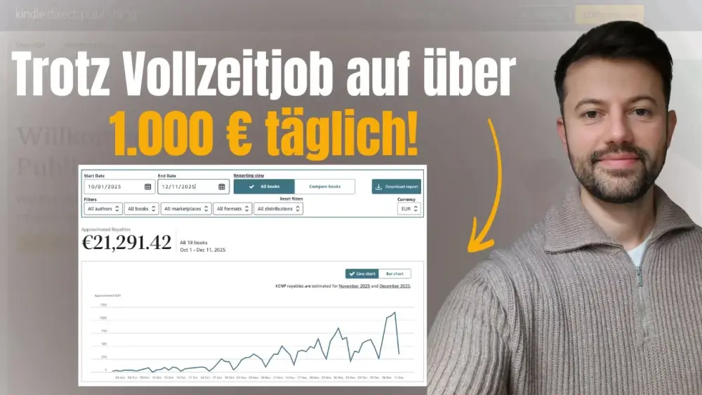 Mit 30 Minuten am Tag zu 1.000 € täglich
