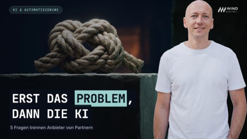 Erst entwirren, dann automatisieren.
