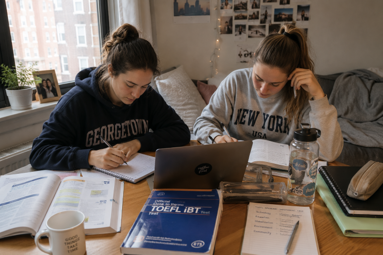 Vorbereitung auf den TOEFL-Test