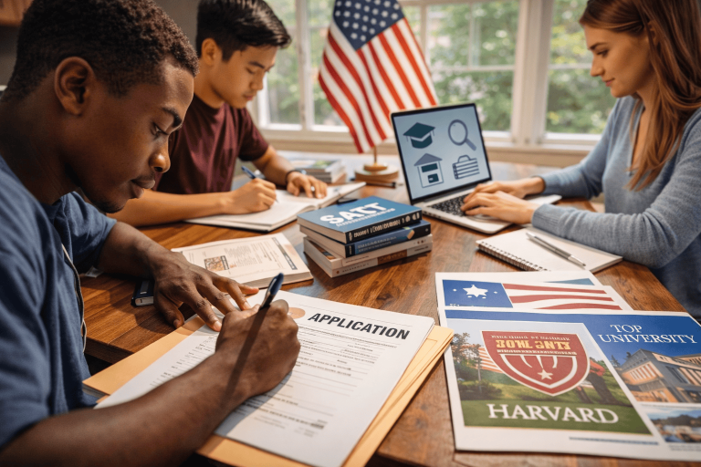 Vorbereitung und Bewerbung für ein Studium in den USA