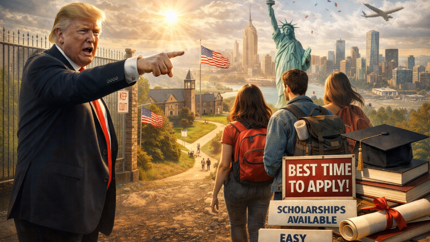 USA-Studium 2027/28: Mehr Chancen durch weniger internationale Bewerber