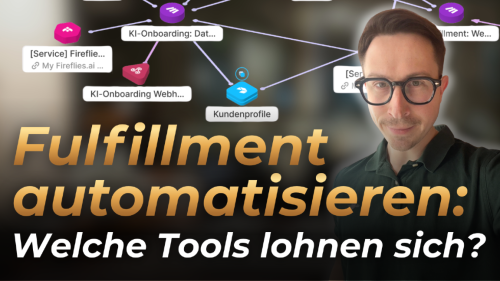 3x-4x mehr Kunden gleichzeitig betreuen durch automatisierte Fulfillment-Prozesse.