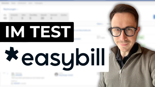 Das Rechnungsprogramm easybill im Test